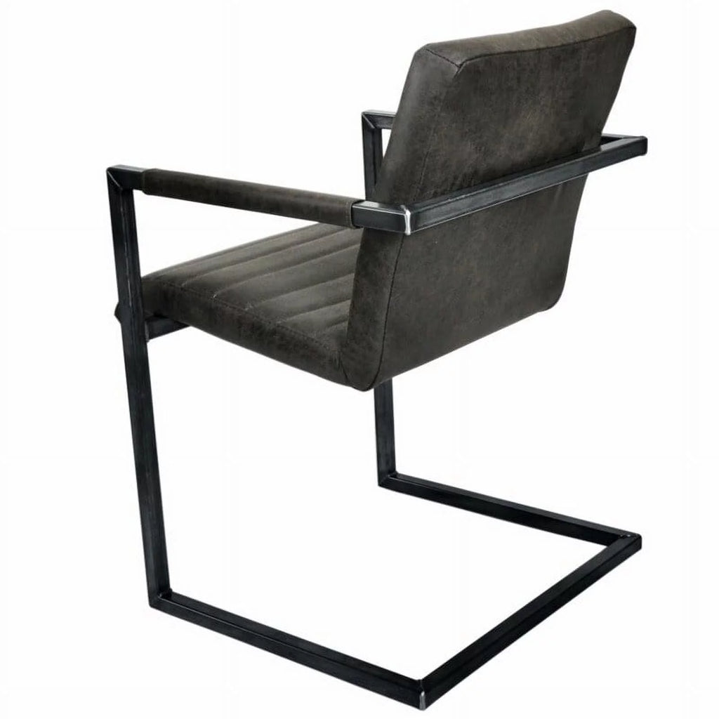 Leather Chair Beige I5684