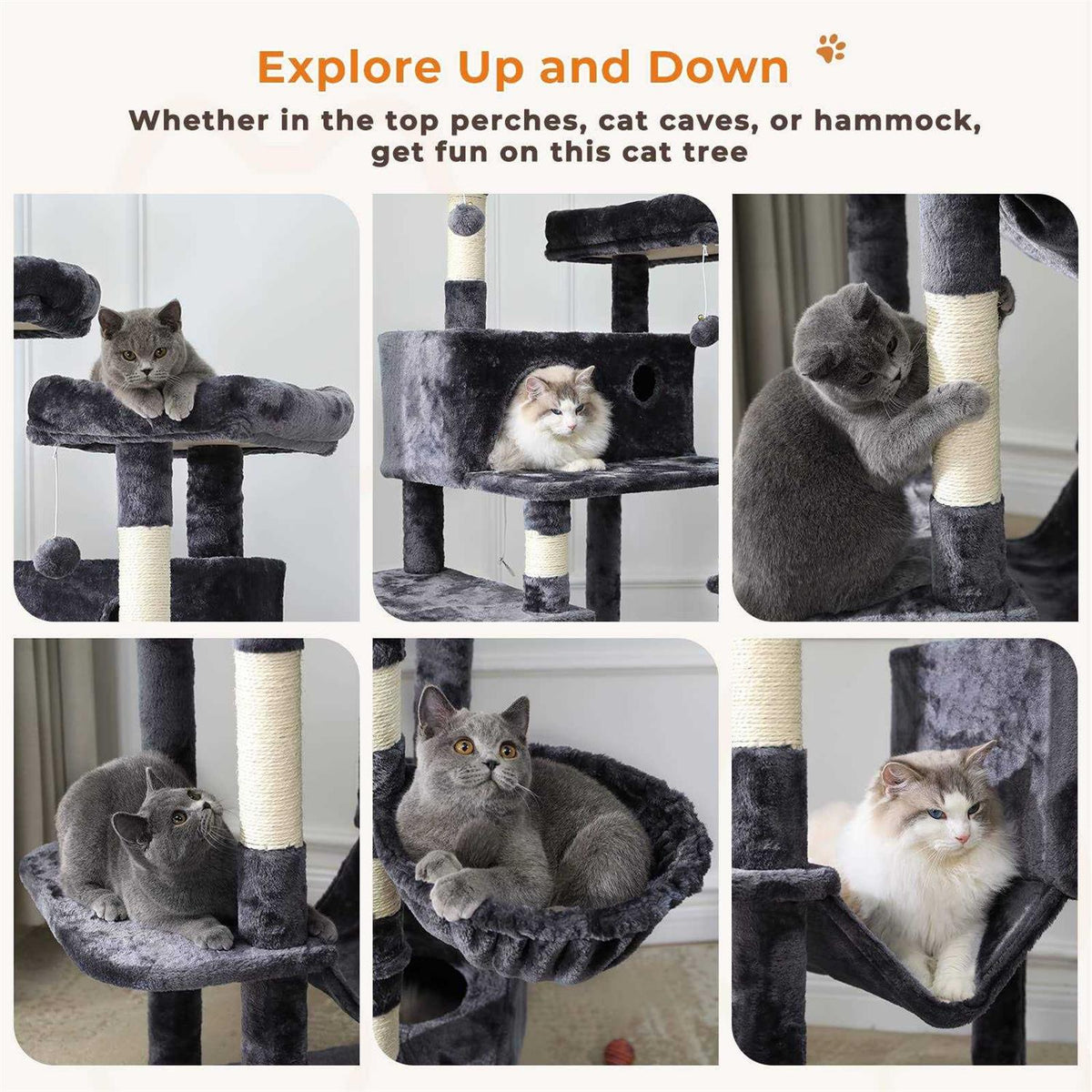 Cat Tree Cat Tower E286