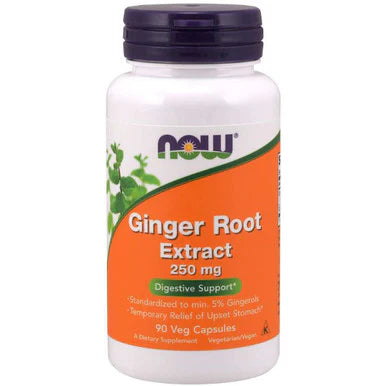 Ginger Root Extract 250mg 90 Capsules U71421