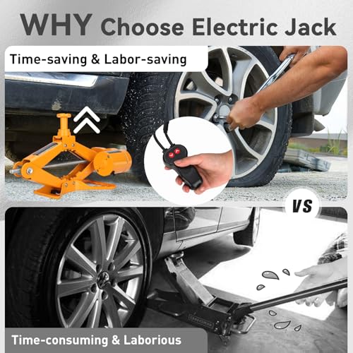 3Ton 12V Electric Scissor Car Jack A5255