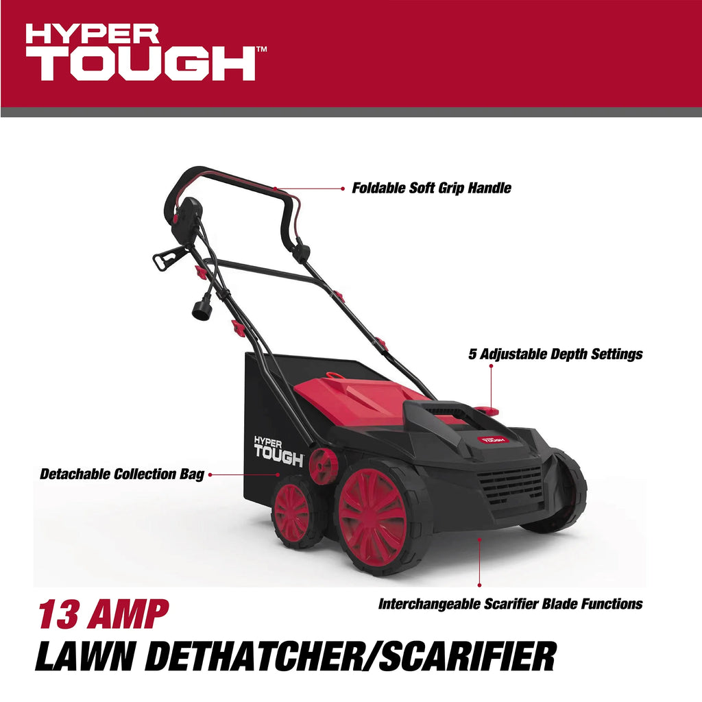13-Amp Electric Lawn Dethatcher/Scarifier A276